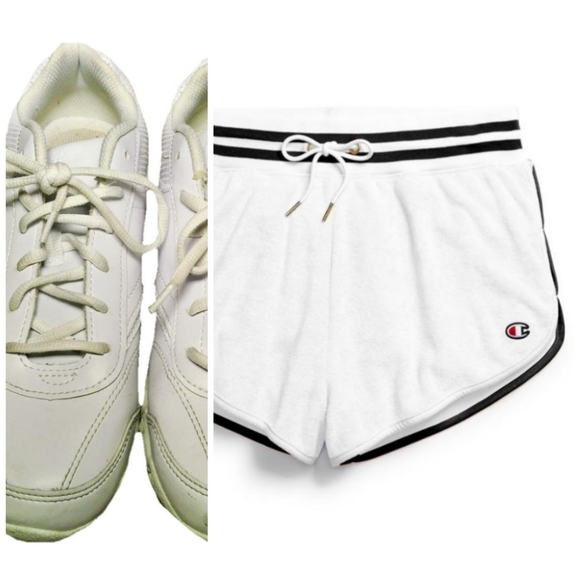 🟪Champion women's 8 1/2 white tennis style Athletic Sneakers - Picture 6 of 6